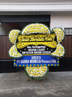 Papan Bunga Duka di Wawombalata