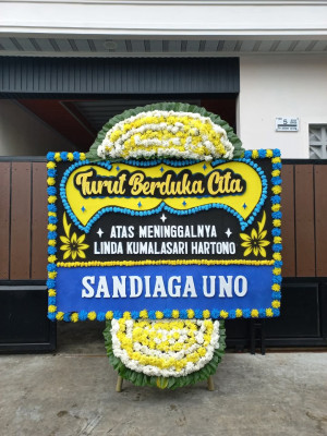 Papan Bunga Duka di Wawombalata